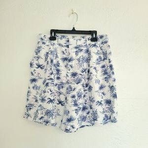 Abercrombie and Fitch 6 in Linen Blend Tailored Shorts size Medium